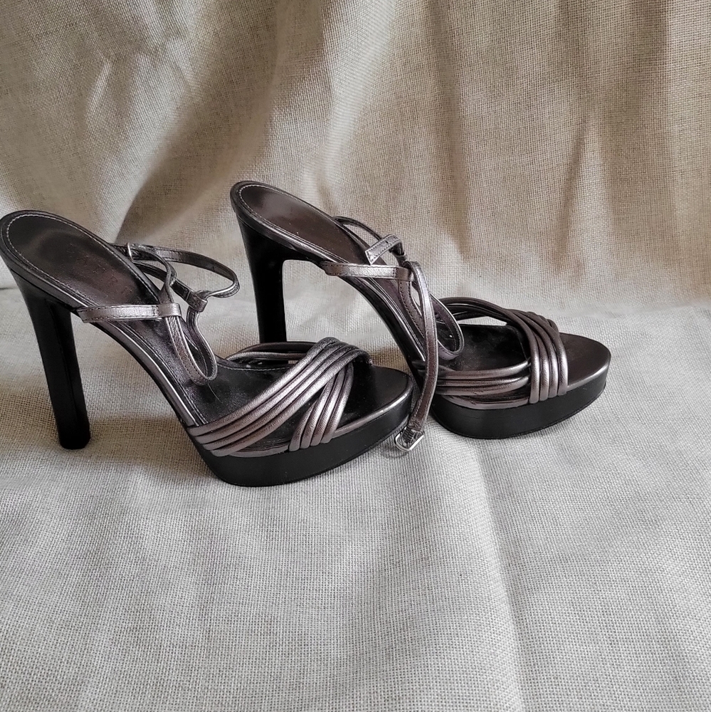 Ralph Lauren high heels with straps
